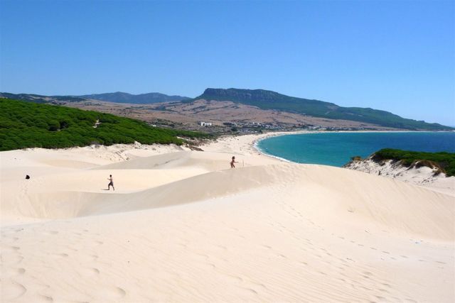 Playa de Bolonia en Tarifa (Cádiz)