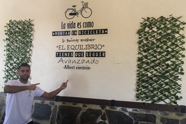 Andres Orozco Via Verde de la Sierra Puerta de la Sierra- Puerto Serrano