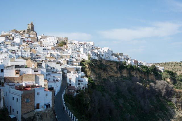 Arcos is a beautiful white town in the province of Cádiz. You will love the views from above!